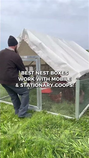 Mobile and stationary coops!