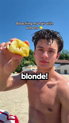 Natural Hair Bleaching!☀️🍋