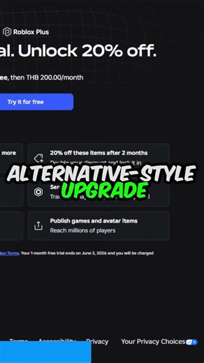 Roblox plus is finally here... #roblox #gaming #update