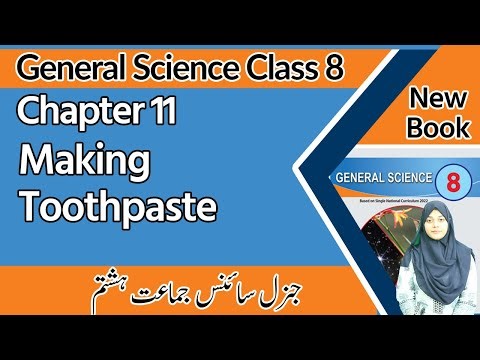 Class 8 Science Chapter 11 Exercise - Making Toothpaste - 8th Class General Science Chapter 11