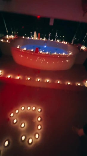 Thank you for showing me what love looks like.. I’ve always felt so alone and unworthy and unloved until you. I love you my bumble 🐝🖤 #inlove #candle #candles #romantic #forever