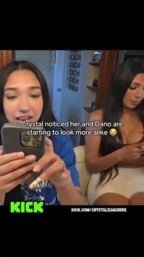 Crystal noticed her and Dano are starting to look more alike 😭 #crystalizaguirre #dano #fyp @Crystal Izaguirre @dano