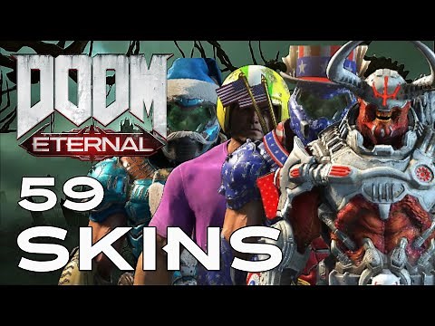 Doomguy Returns To The Ship, 59 Skins - DOOM ETERNAL