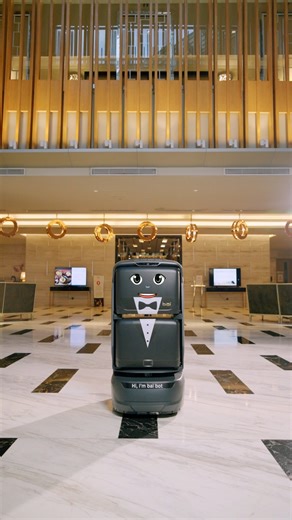 2.9K views · 1.2K reactions | Say hello to bai bot! bai Hotel Cebu’s newest buddy—ready to serve with ease, elevate your stay, and bring a smarter, smoother, and more futuristic touch. Truly, a first in Cebu.烙 #YourHostInTheSouth #baiHotelCebu | bai Hotel Cebu | Facebook