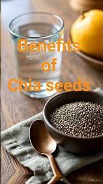 Benefits of Chia Seed | How To Make Chia Seed Water
