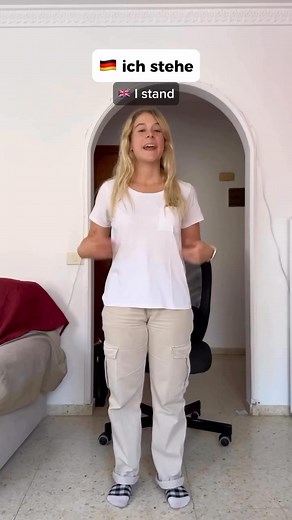 2.4K views · 115 reactions | Simple actions in German  #easygerman...