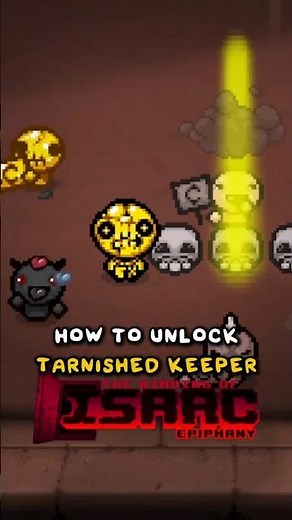HOW to UNLOCK Tarnished Keeper in The Binding of Isaac Repentance