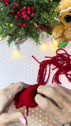 These yarn beanie hats are so fun to make! Tutorial is on channel. Watch to the end!