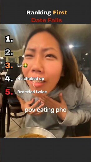 First Date Gone WRONG 😬 Ranking the Worst Ones