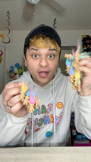 I have so many mini trolls now! 🧌🌈 #trolls #collection