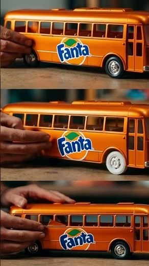 Beer-Can School Bus: Precision Metal Miniature