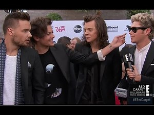 One Direction We are not Breaking up 2015 Billboard Red carpet full interview
