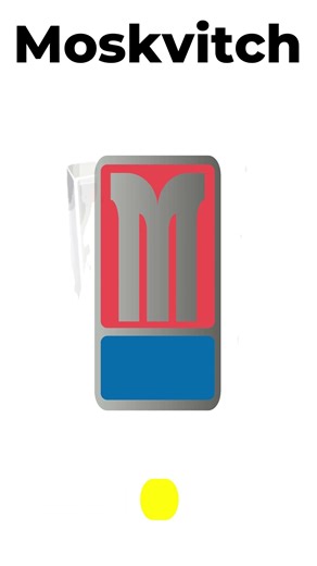 Moskvitch logo history #CarHistory #LogoEvolution #VintageCars #CarDesign #IconicLogos