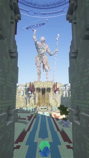 Magical desert city #minecraft #shorts