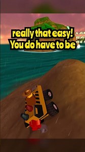 You can get onto the ISLAND? #legoracers2 #gaming