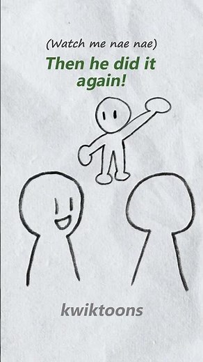 watch him whip and nae nae 🕺👀 animation meme