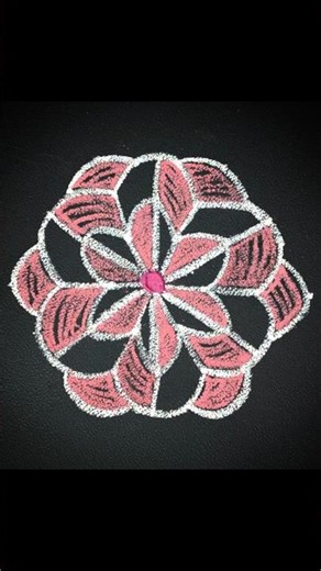 Simple Kambi Kolam for Beginners || Daily Kolam 7*4 Dots