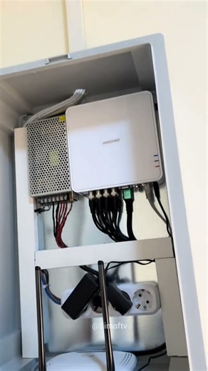 Clean Camera Cable Management | DIY Home Setup #homeimprovement #smarthome #diy