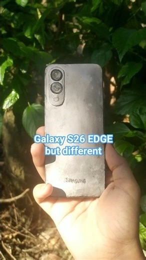 Galaxy S26 Edge from cardboard #shorts #viral #cardboard