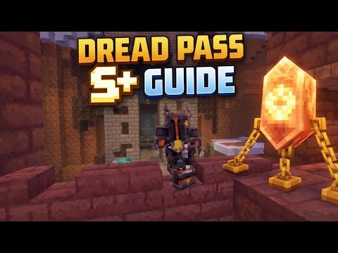 SOULSTEEL MINECRAFT DREAD PASS S+ 8:17[FIXED DARK WELL]Guide.[ORANGE CRYSTAL].