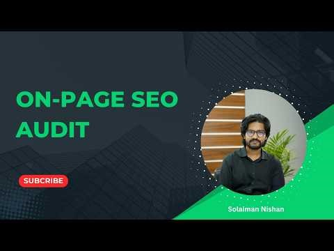 On-Page SEO Audit | Complete Website SEO Audit Guide 2026 🔍