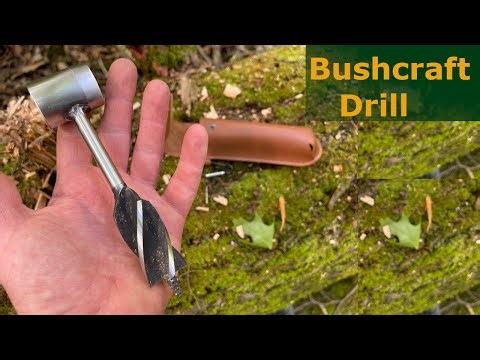 Hand Auger - Wood Drill for Bushcraft