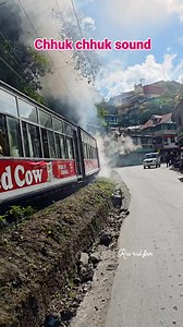 Chhuk chhuk sound of class B steam engine #Joyride service #Darjeeling Himalayan Railway #toytrain #dhr #heritage #Railway #hillqueen | RAI RAIL FAN