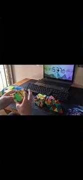 2x2 to 7x7, Megaminx and Pyraminx Relay