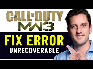 HOW TO FIX MODERN WARFARE 3 DIRECTX UNRECOVERABLE ERROR (EASY FIX 2025)