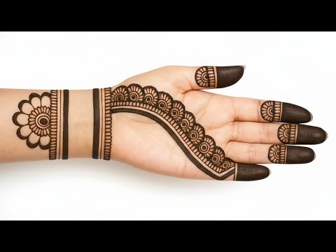 ✨ Step-By-Step Mehendi Magic | Mehandi Design |