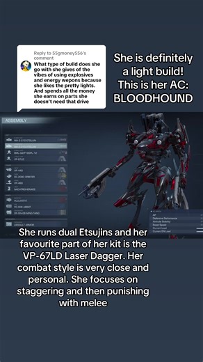 Replying to @55gmoney556 She loves any mission that ends with a pretty explosion for sure. Though her arsenal might not communicate that directly