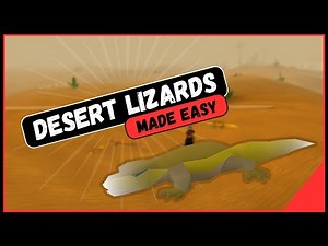 Quick Guide to Slaying Desert Lizards in OSRS