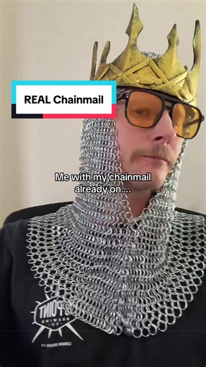 This chainmail coif gives you that genuine medieval weight and quiet ring sound on every head turn. Handcrafted interlocking rings settle comfortably around your face and neck. Subtle metallic clink adds real immersion without being distracting. Breathable weave lets air flow so you stay comfortable longer. Protective fit allows full natural movement while covering key areas. Ideal for LARP historical reenactment ren faire cosplay or dark knight builds. Layers easily over tunic gambeson or moder