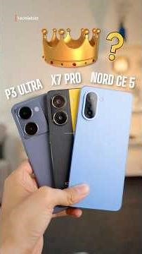 Oneplus Nord CE5 vs Poco X7 Pro vs Realme P3 Ultra 😱 Best Phone? #Shorts