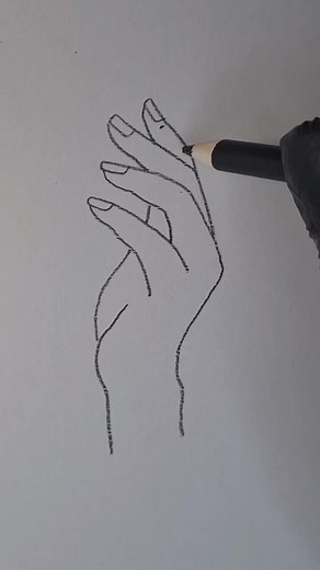 how to draw hand