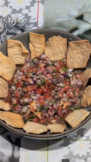 Easy Salsa Dip in Minutes! 🍅 Perfect for Chips & Nachos | Homemade & Fresh #shorts #diprecipe