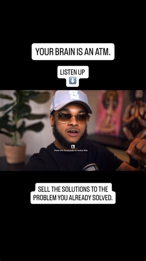 Ron Collins | Helping Entrepreneurs Make 6 Figures on Instagram: "Money doesn’t come from working harder… it comes from solving a problem someone else still has. Think about one thing you figured out through real life: a routine, a process, a shortcut, a system, a fix, a “hack”, a “cheat code” Write the steps, record the steps, turn it into a simple digital product, and post about it so people can find you. That’s how you monetize your knowledge, create income online, and stop relying on a paych