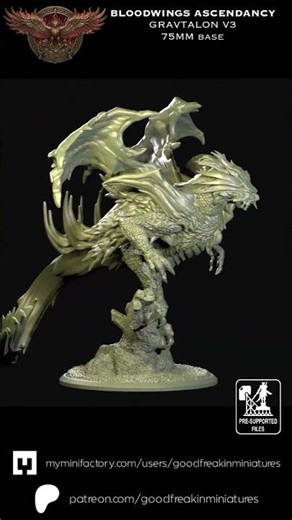 May 2026 Release Preview - Bloodwing Ascendancy GRAVTALON V3 - 75mm
