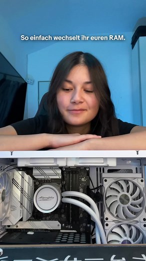 RAM einbauen? Nichts leichter als das! @ellenzrk hat ihren neuen Datenspeicher bei eBay gefunden und zeigt dir, wie’s es geht. #ebay #dasseidihr #tech