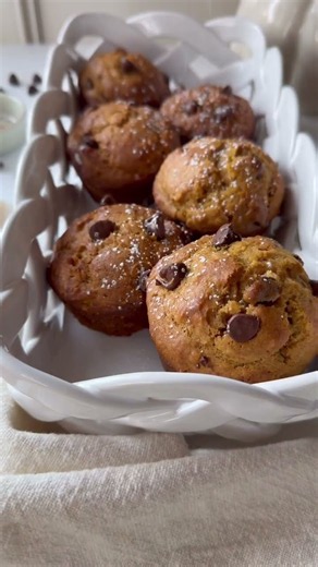 Pumpkin Chocolate Chip Muffins!