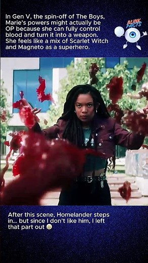 Marie’s Blood Powers – Is She Already OP? | Gen V #movie #movies #genv #theboys