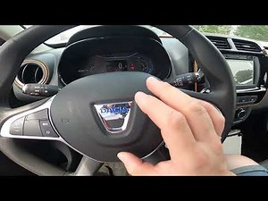 Steering Wheel Buttons Description for Dacia Spring ( 2021 – now ) Steering Wheel Functions