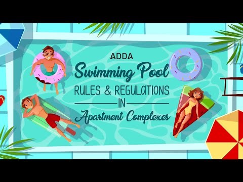 Swimming pool rules and regulation in apartment complexes