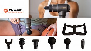 Watch PowerFit Muscle Massage Gun on Amazon Live