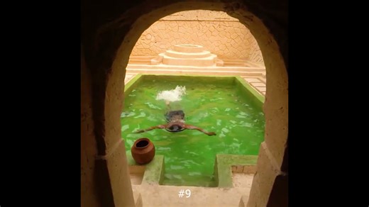 Secret ancient pool found in the forest!