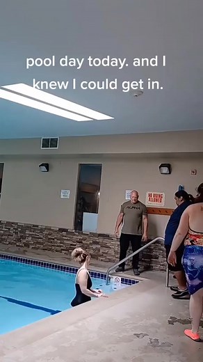 8.6M views · 51K reactions | This was the first pool day I did. I was...