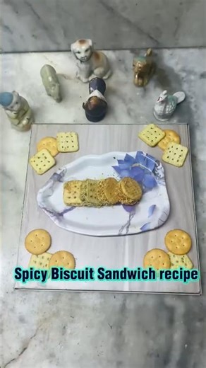 Monaco biscuit bites | Monaco sandwich | instant snack recipe | 50 50 biscuits
