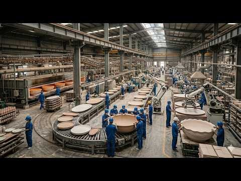 Inside the Modern Ceramic Manufacturing Technology Factory