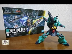 (More articulation than expected! Twin camera parts included!) HGUC Dijeh Review