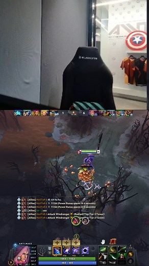 highest level of afk farming 🖇credits to Arteezy on twitch/arteezy #dota2 | Justwannaplay